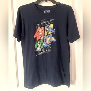 Justice League DC Comics Heroes Unite Navy T-Shirt - XL